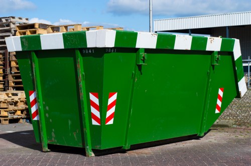 Sorting of mixed recyclables in a local transfer station